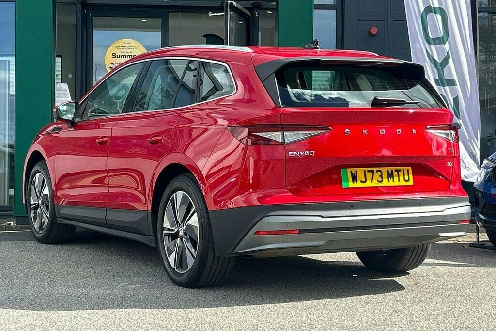 Skoda ENYAQ Iv 82Kwh 80 Suv Red #5