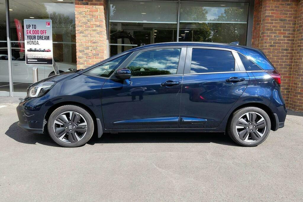 Honda Jazz 1.5 H I Mmd Advance Hatchback Hybrid Ec Blue #6