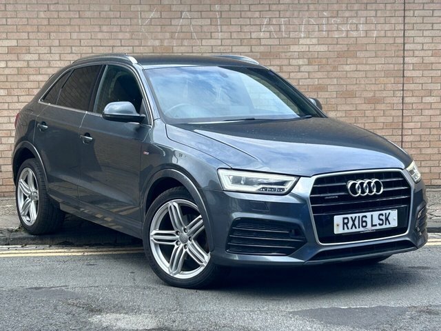 Audi Q3 2016 2.0 Tdi S Line Plus Suv S Tronic Q Grey