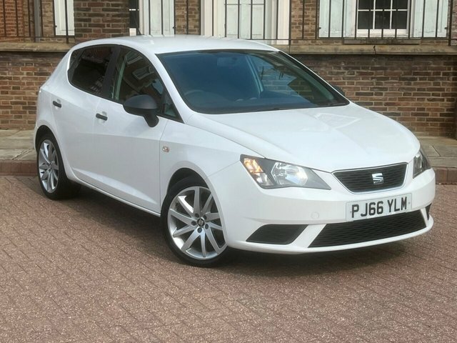 Seat Ibiza 2016 1.0 Sol Hatchback Euro 6 7 White