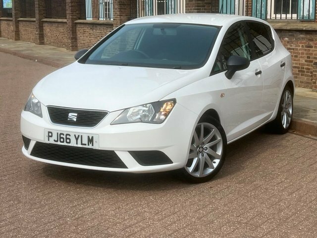 Seat Ibiza 2016 1.0 Sol Hatchback Euro 6 7 White #2