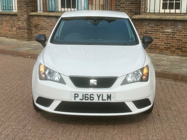Seat Ibiza 2016 1.0 Sol Hatchback Euro 6 7 White #3