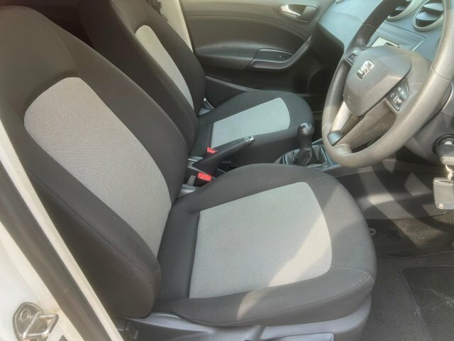 Seat Ibiza 2016 1.0 Sol Hatchback Euro 6 7 White #5