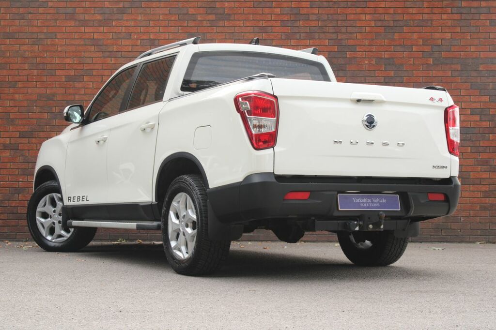 SsangYong Musso 2.2 Double Cab Pick Up Rebel - 2024 74 DY74LXT White #3