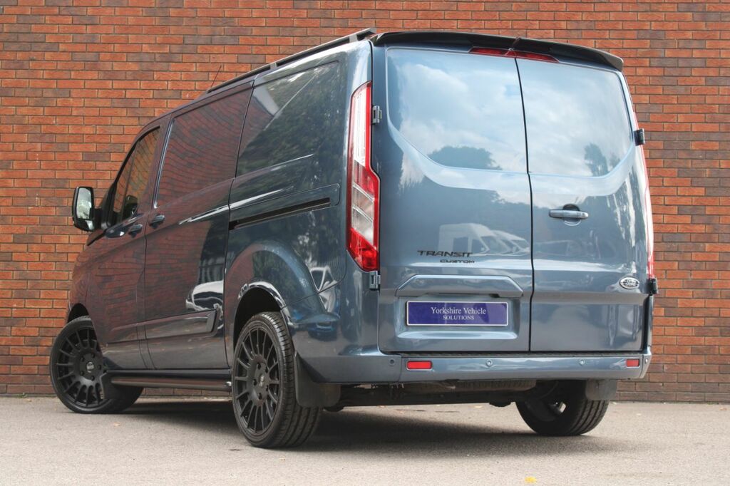 Ford Transit Custom 2.0 Ecoblue 130Ps Low Roof Limited Van - 2021 71 HJ71NXS Blue #3