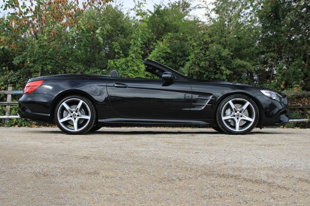 Mercedes-Benz SL Class 3.0 Sl400 V6 Amg Line Premium G-tronic Euro 6 Black #2