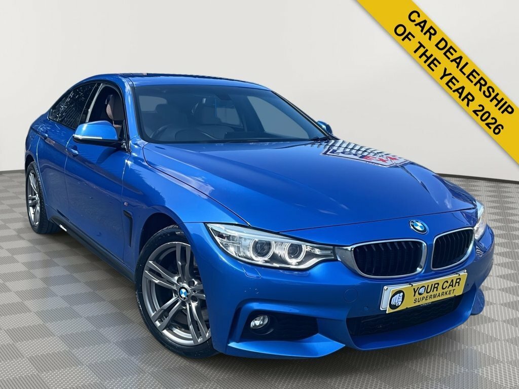 BMW 4 Series Gran Coupe 3L M Sport Blue