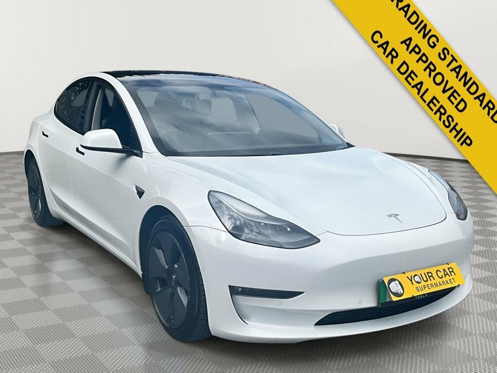 Tesla Model 3 Saloon BG21EHT White #2