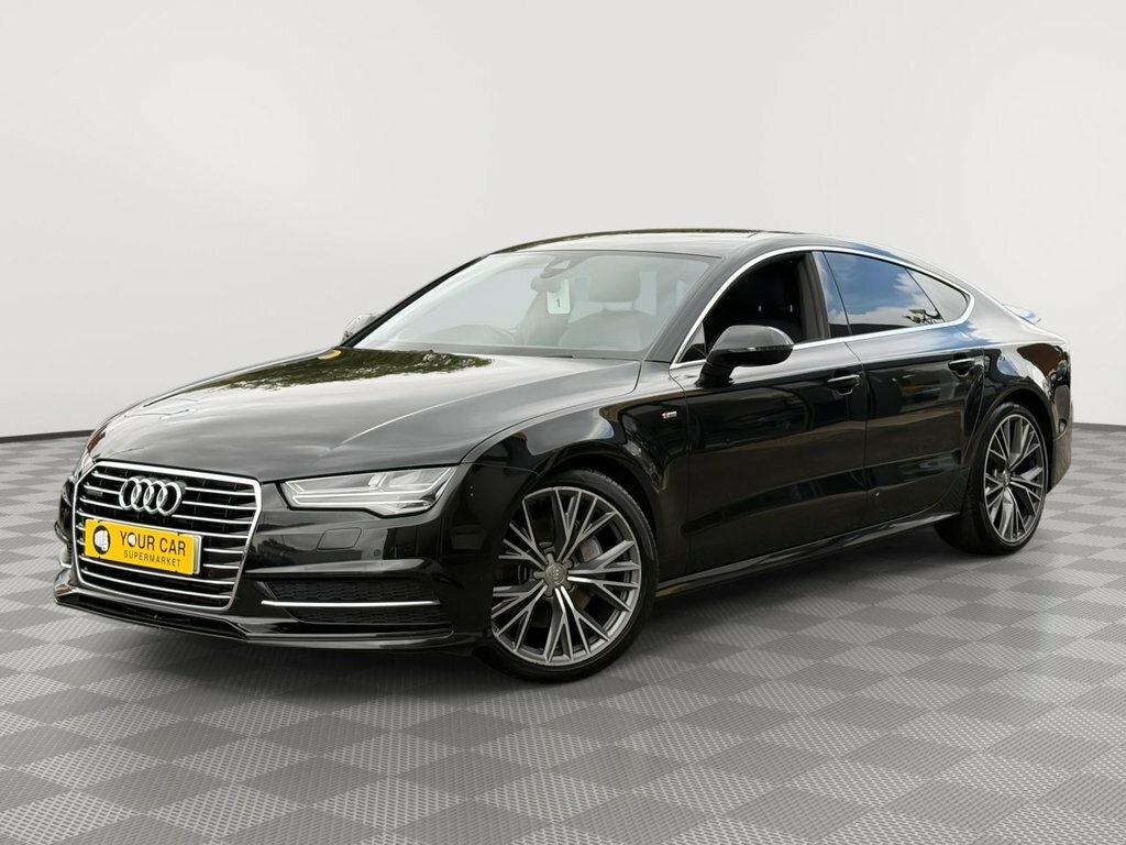 Audi A7 3L Black Edition Black #4