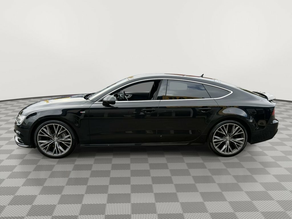 Audi A7 3L Black Edition Black #5