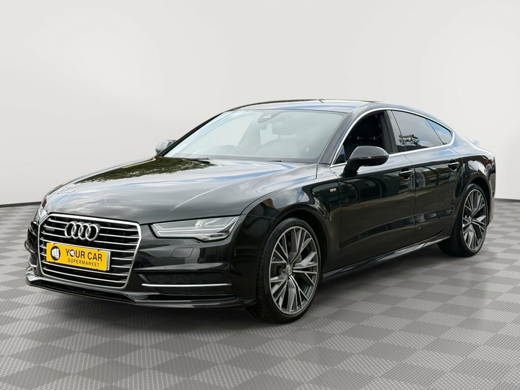 Audi A7 3L Black Edition Black #3