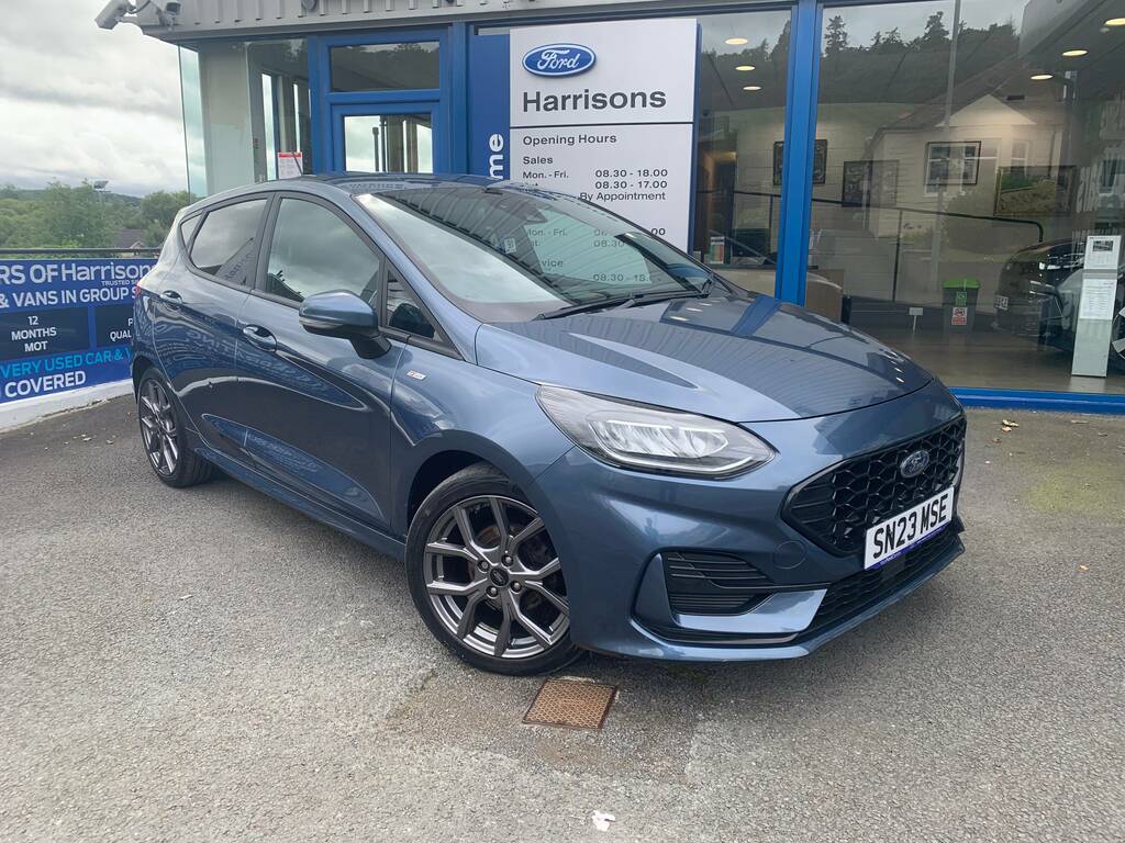 Ford Fiesta 1.0 Ecoboost 100Ps St-line Blue