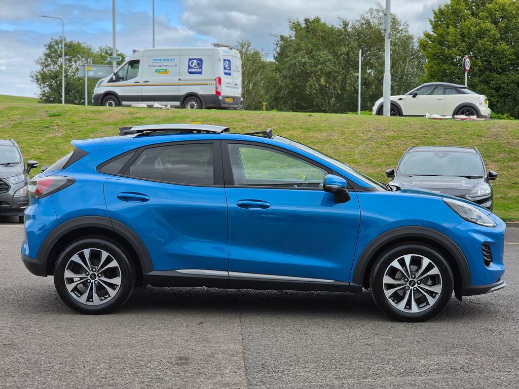 Ford Puma 1.0 Ecoboost Titanium 125Ps ET25GNX Blue #4