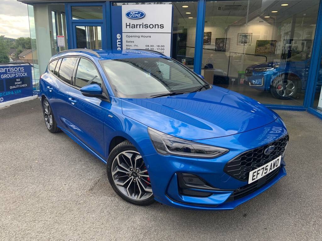 Ford Focus St-line X 1.0 155Ps EF75AWO Blue