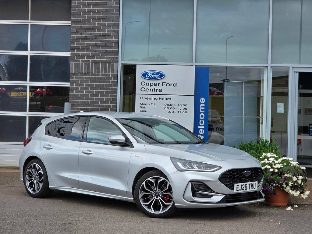 Ford Focus 1.0 Ecoboost St-line X 155Ps Silver