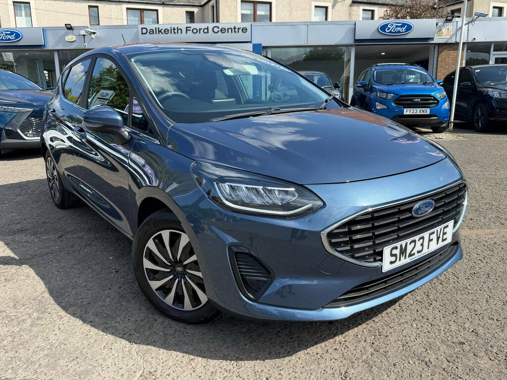 Ford Fiesta Titanium 1.0 100Ps SM23FVE Blue