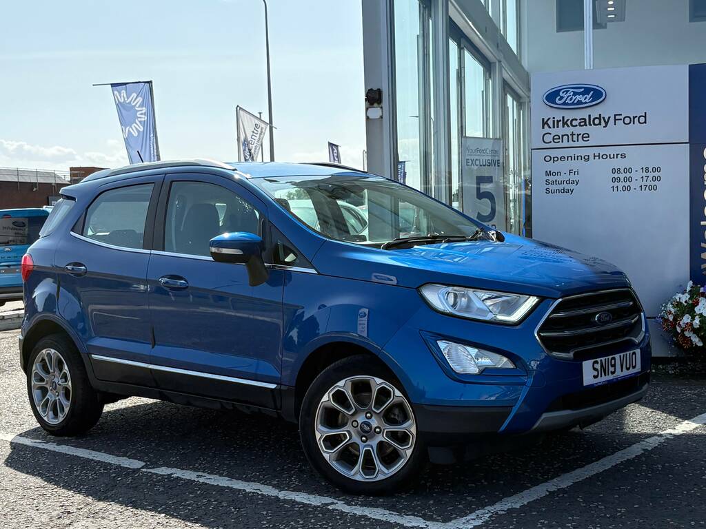 Ford Ecosport 1.0 Ecoboost Titanium 125Bhp Blue