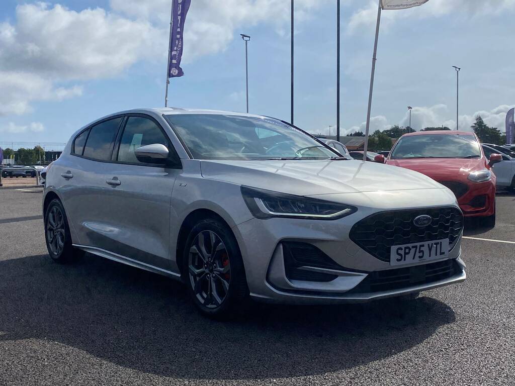 Ford Focus 1.0T Ecoboost St-line 155Ps SP75YTL Silver #2