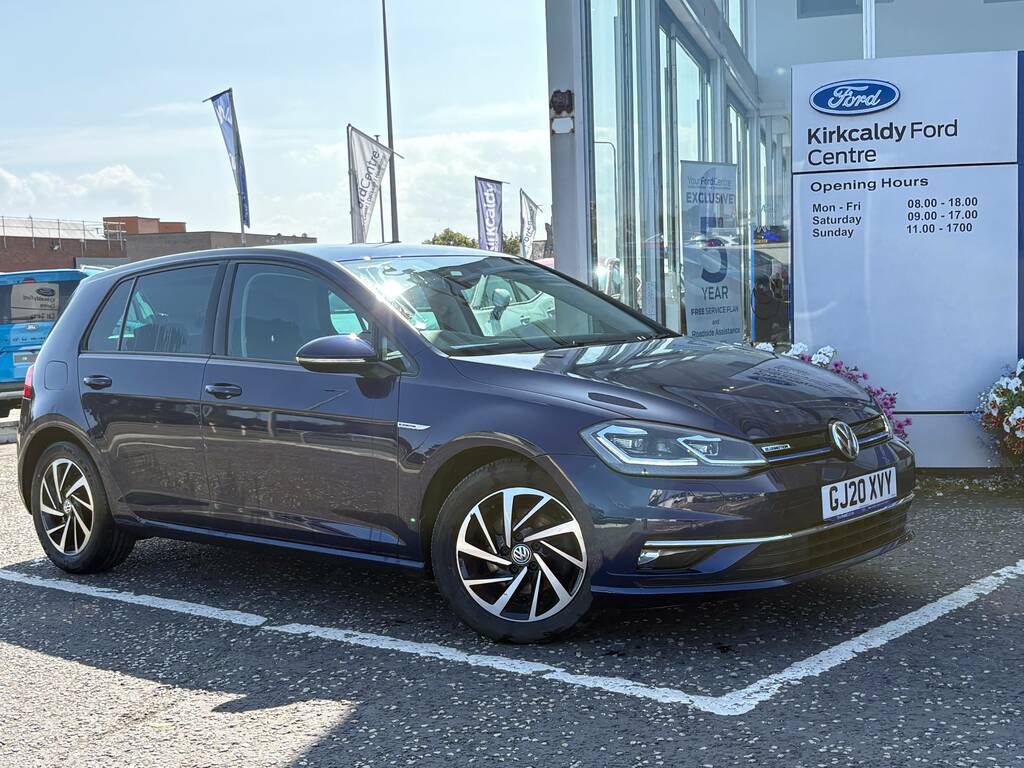 Volkswagen Golf Match Edition Tsi Evo GJ20XVY Blue