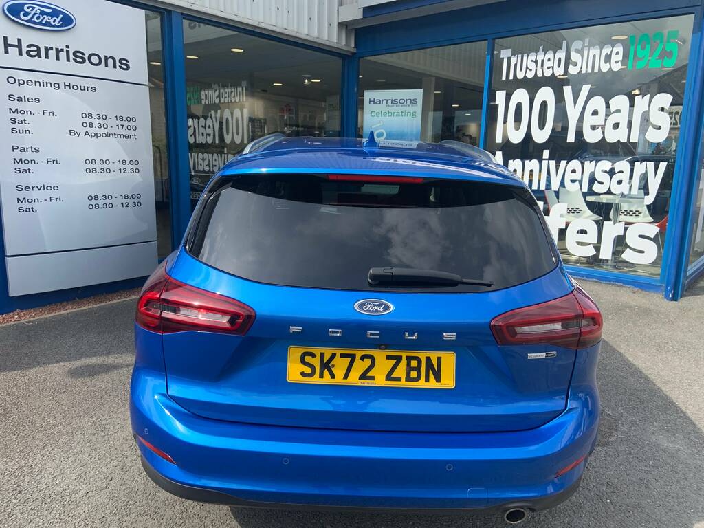 Ford Focus 1.0 Ecoboost Mhev 155Ps Titanium Vignale SK72ZBN Blue #5