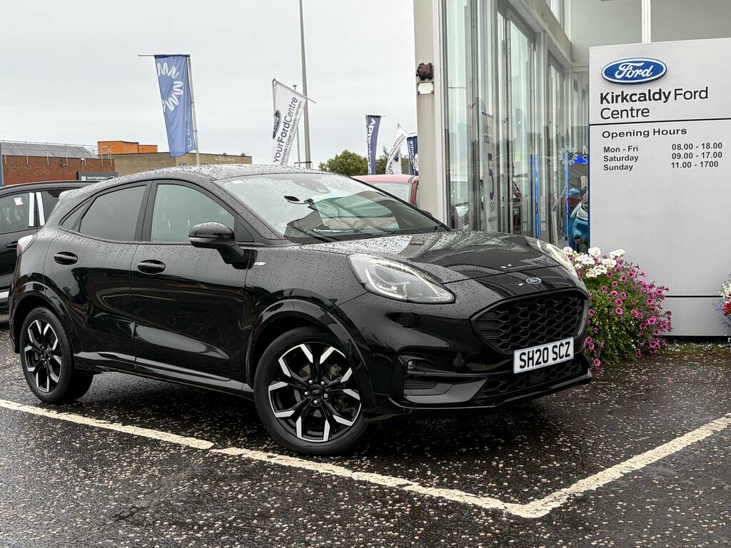 Ford Puma 1.0 Ecoboost Hybrid Mhev St-line X Black