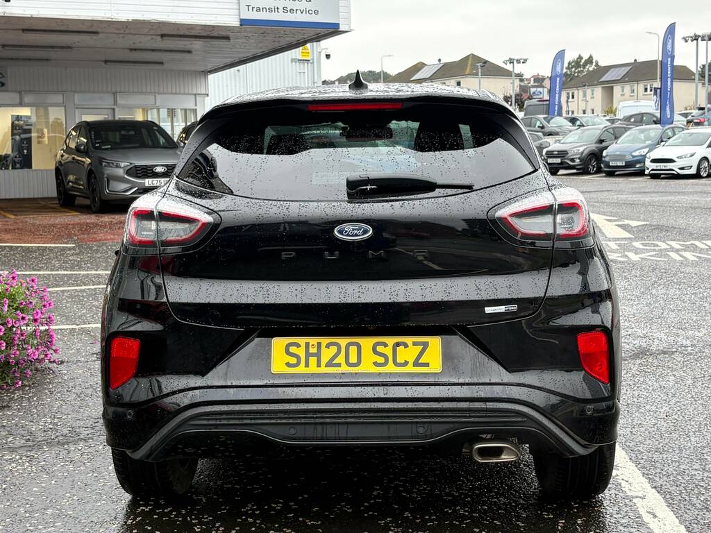 Ford Puma 1.0 Ecoboost Hybrid Mhev St-line X Black #4