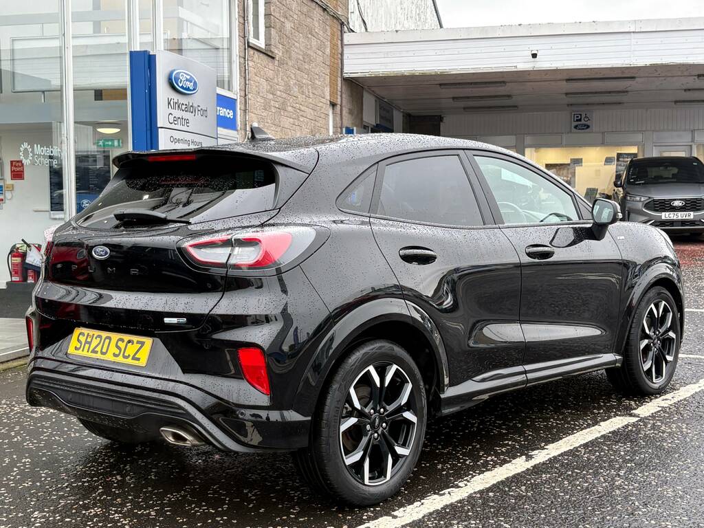 Ford Puma 1.0 Ecoboost Hybrid Mhev St-line X Black #3