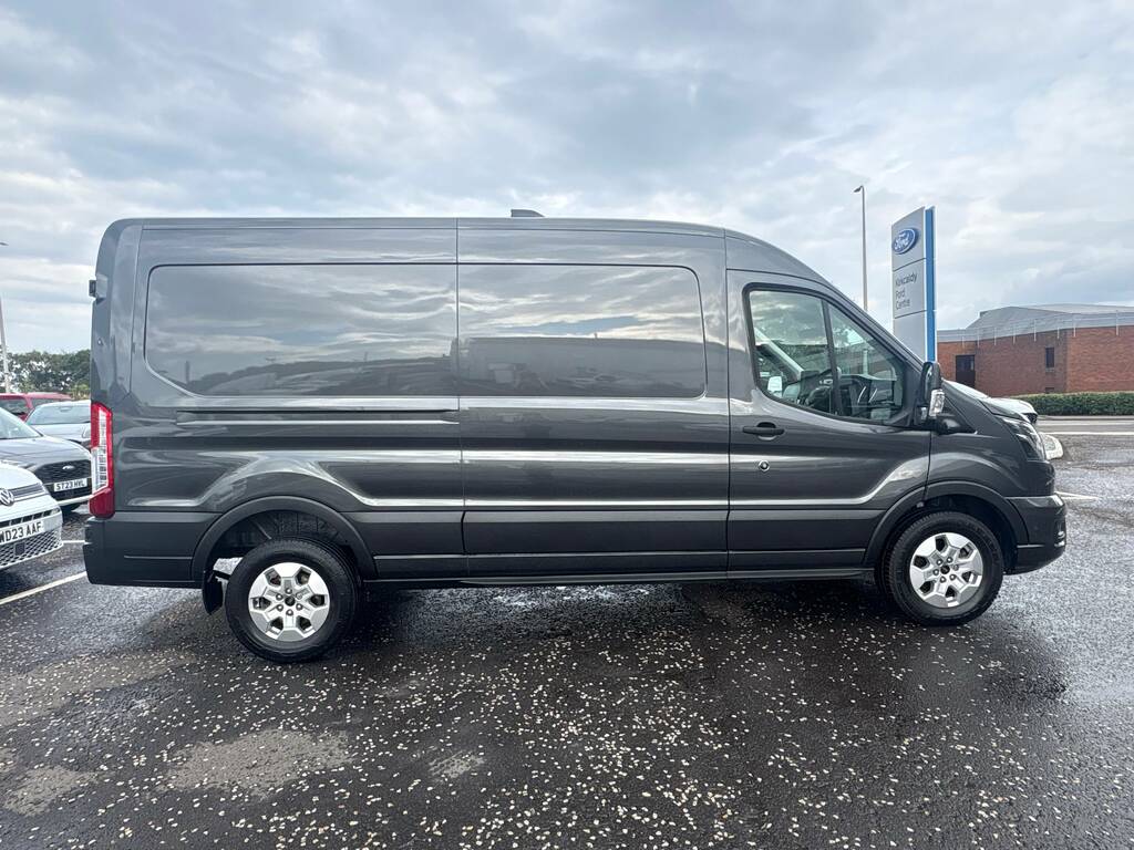 Ford Transit Custom 350 2.0 Ecoblue 165Ps L3 H2 Limited Fwd DN75LWX Grey #4