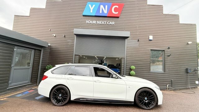BMW 3 Series 2.0 318D M Sport CX15UCA White #2