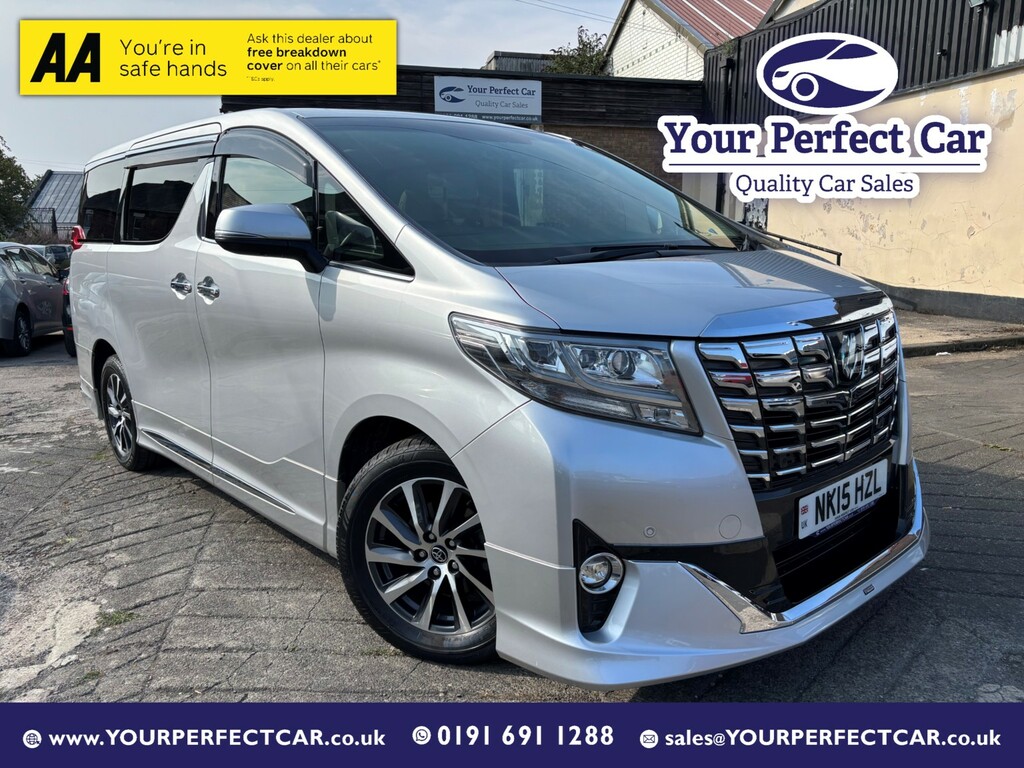 Toyota Alphard Ggh35 Exec Lng Silver