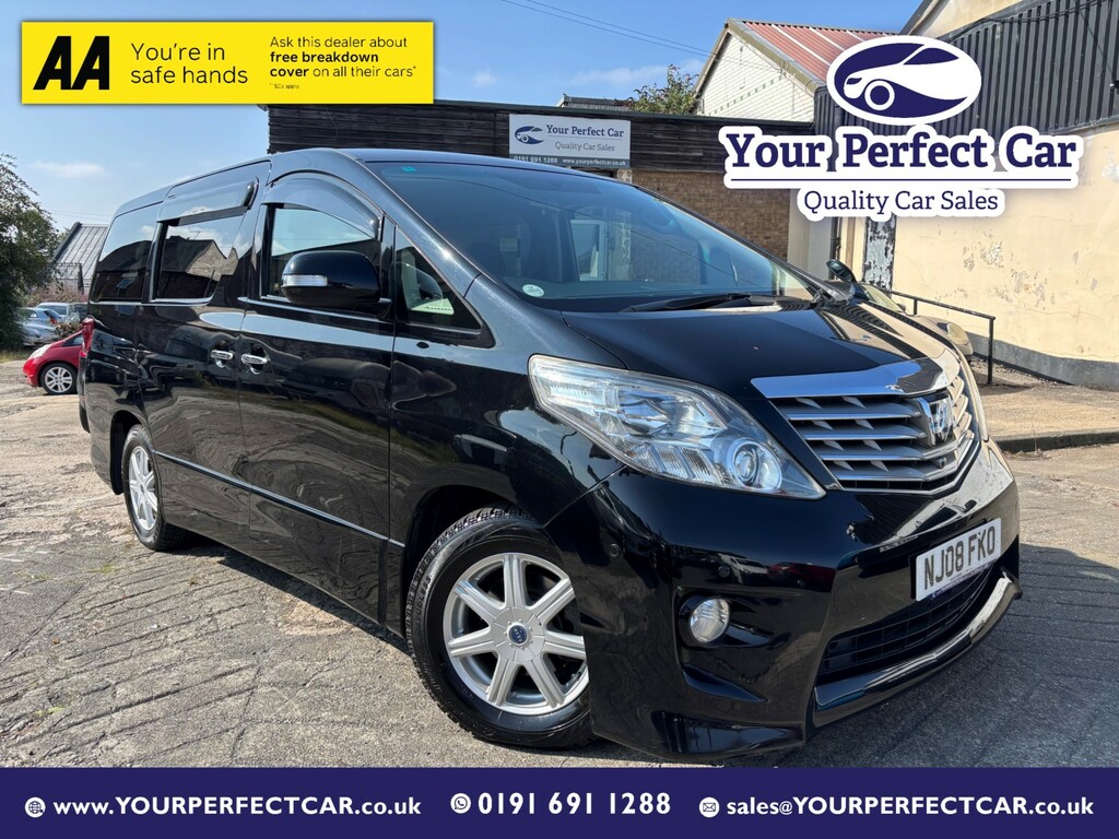 Toyota Alphard Mpv Black