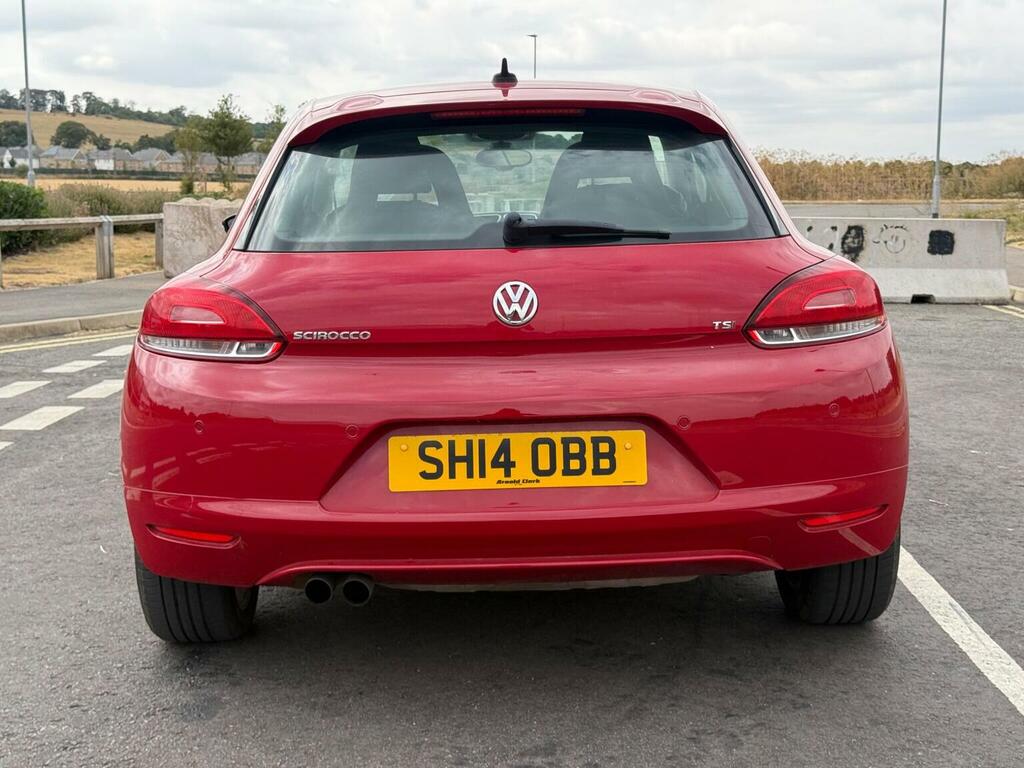 Volkswagen Scirocco Hatchback 1.4 Tsi Euro 5 Nav 201414 Red #6