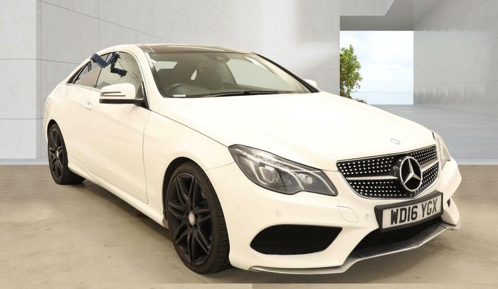 Mercedes-Benz E Class Coupe 2.1 E220d Amg Line Edition G-tronic Euro 6 White