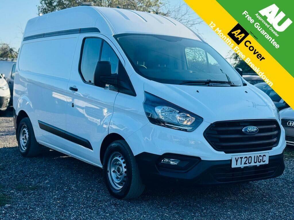 Ford Transit Custom Panel Van 2.0 300 Ecoblue Leader L1 H2 Euro 6 Ss YT20UGC White