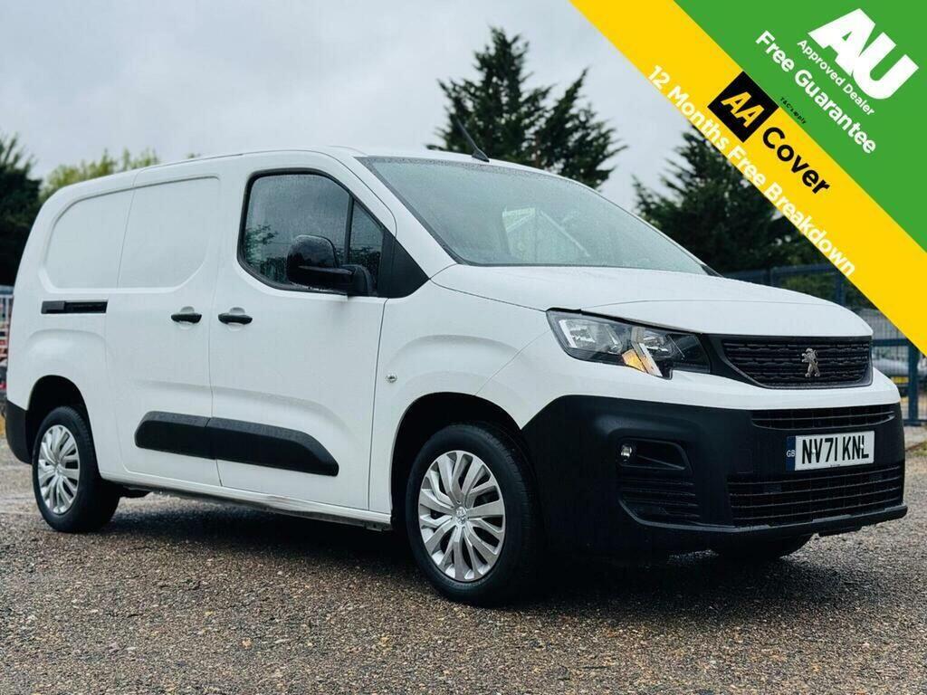 Peugeot Partner Panel Van 1.5 Bluehdi 950 Professional Premium Lon White