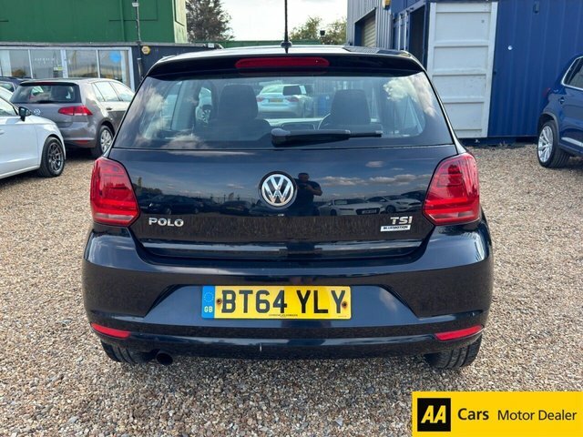 Volkswagen Polo Tsi Bluemotion Tech Se BT64YLY Black #4