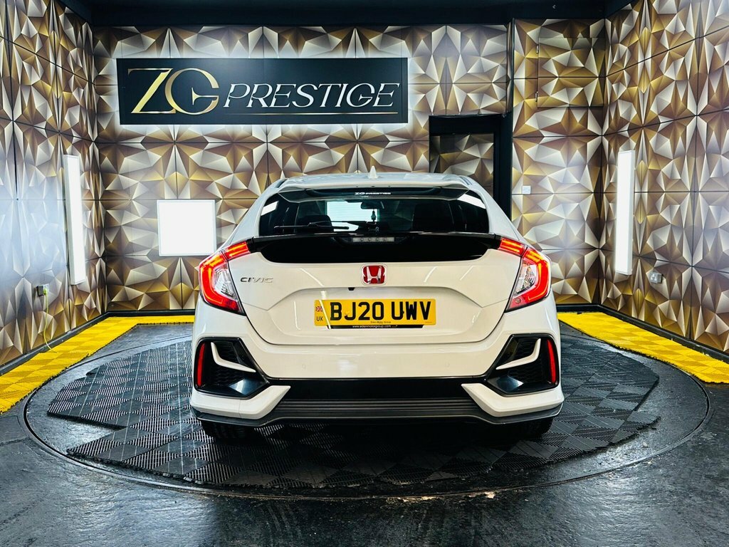 Honda Civic 1L Sr BJ20UWV White #4