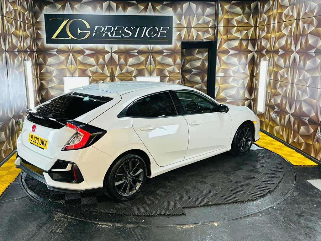 Honda Civic 1L Sr BJ20UWV White #6
