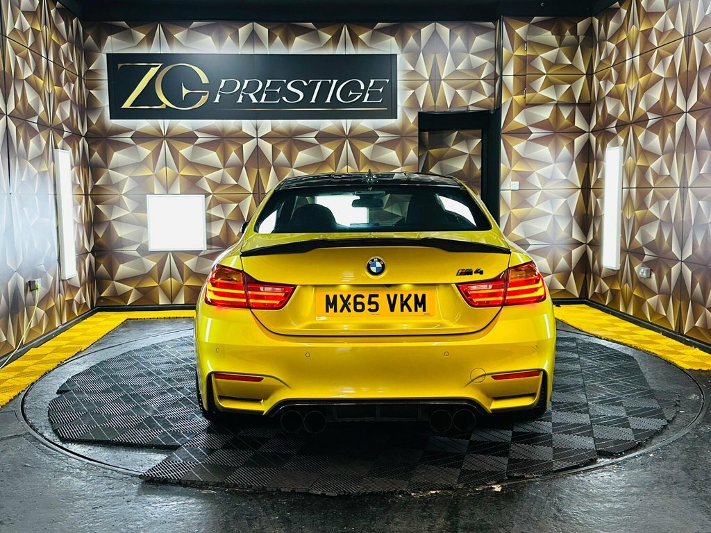 BMW M4 Coupe MX65VKM Yellow #3