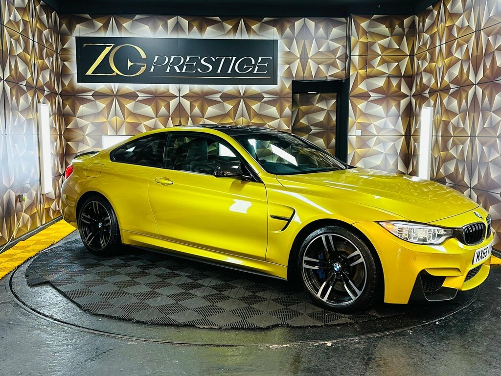 BMW M4 Coupe MX65VKM Yellow