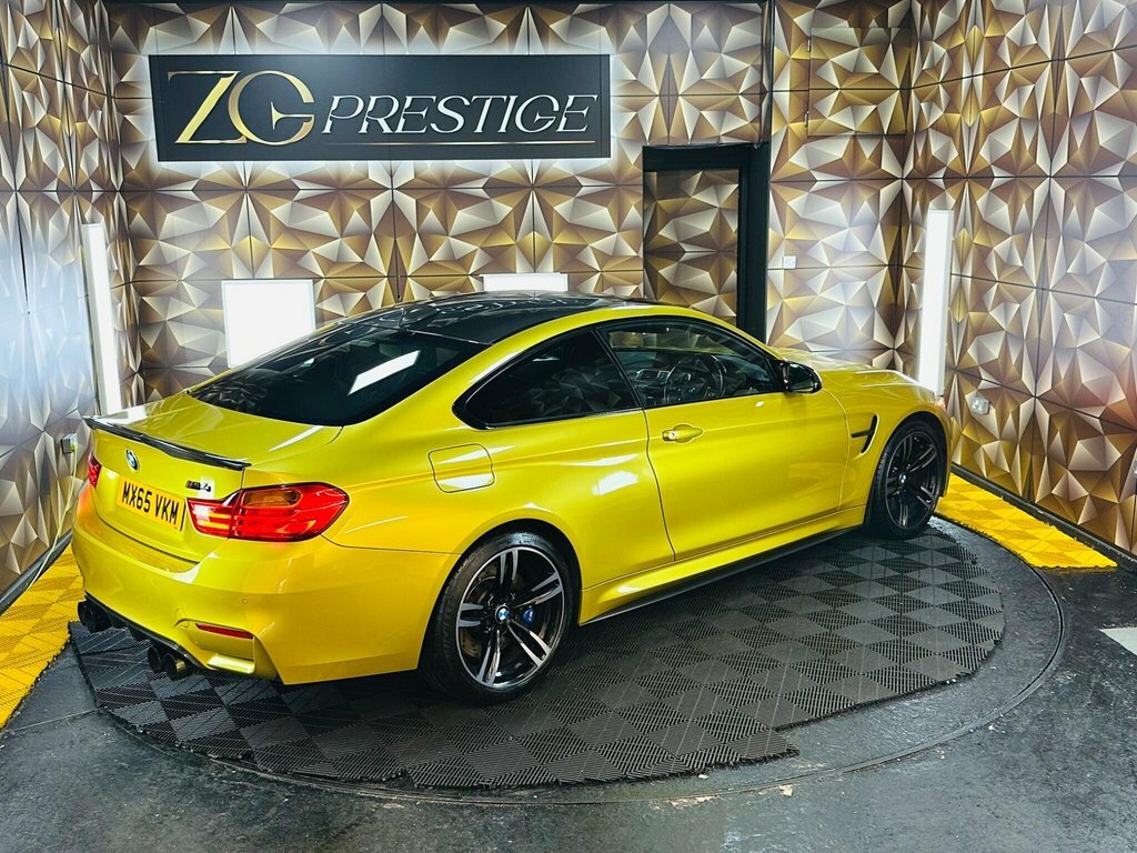 BMW M4 Coupe MX65VKM Yellow #5