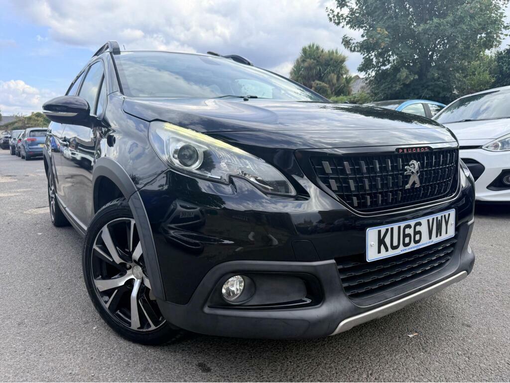Peugeot 2008 1.2 Puretech Gt Line Eat Euro 6 S S KU66VWY Black #6