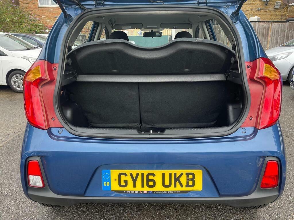 Kia Picanto Hatchback Red #10