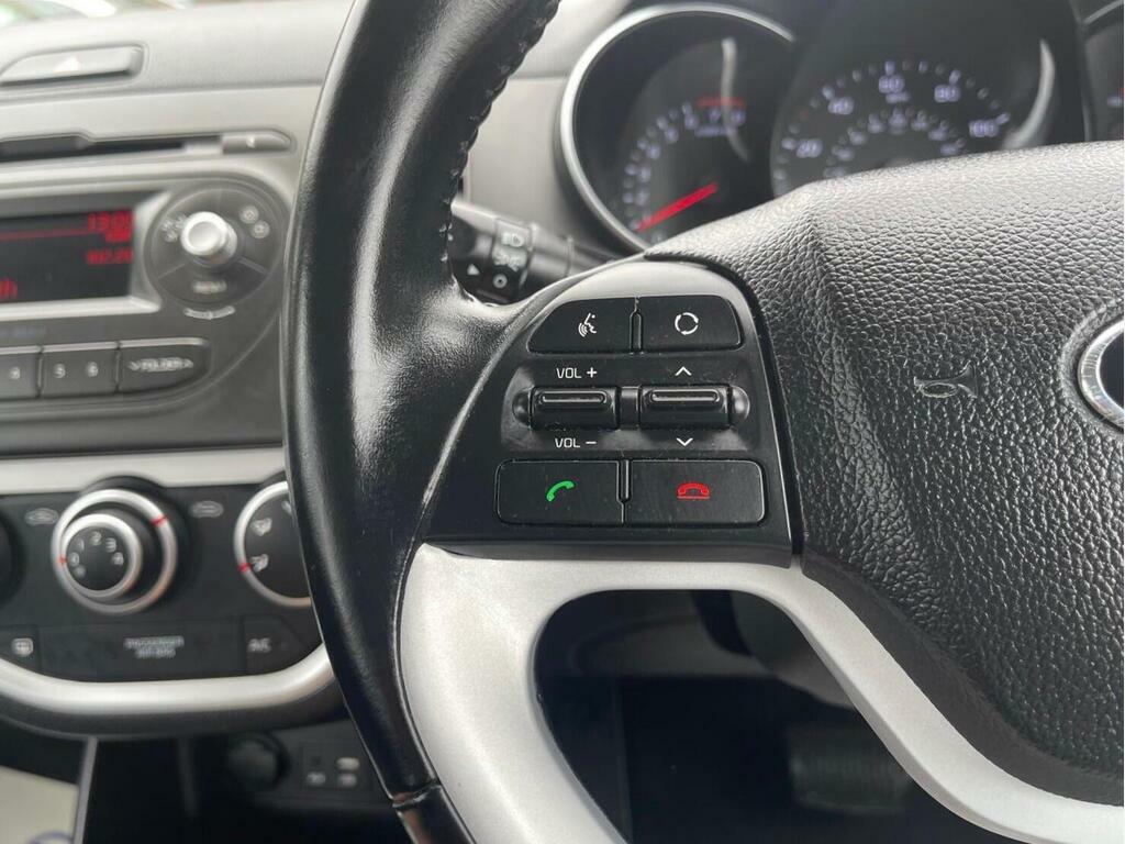 Kia Picanto Hatchback Red #14