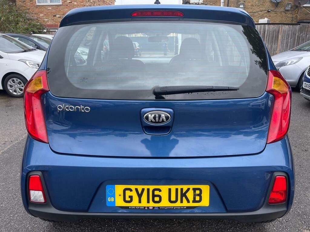 Kia Picanto Hatchback Red #7