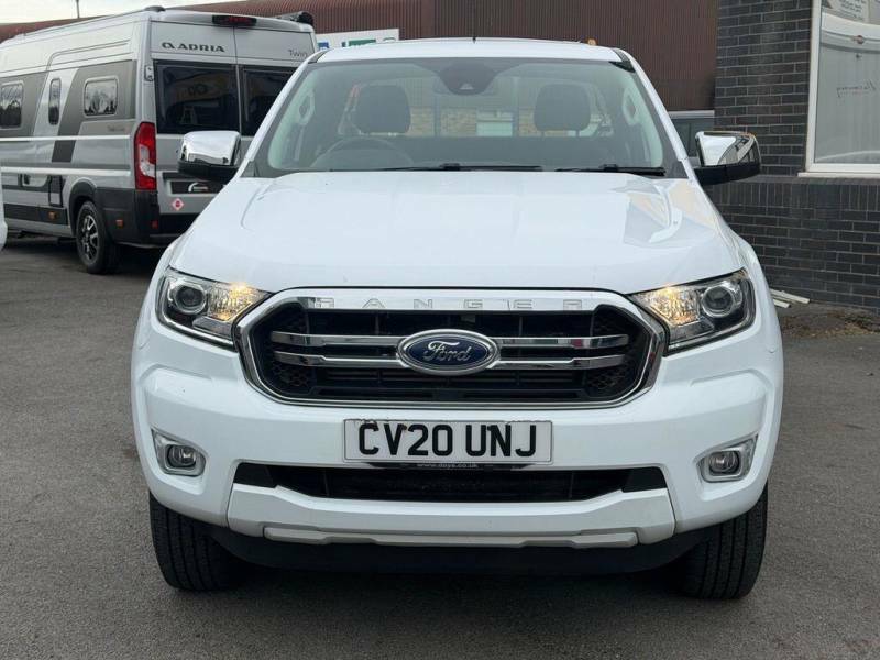 Ford Ranger Pick Up Super Xlt 2.0 Ecoblue 170 - 2020 20 White #3