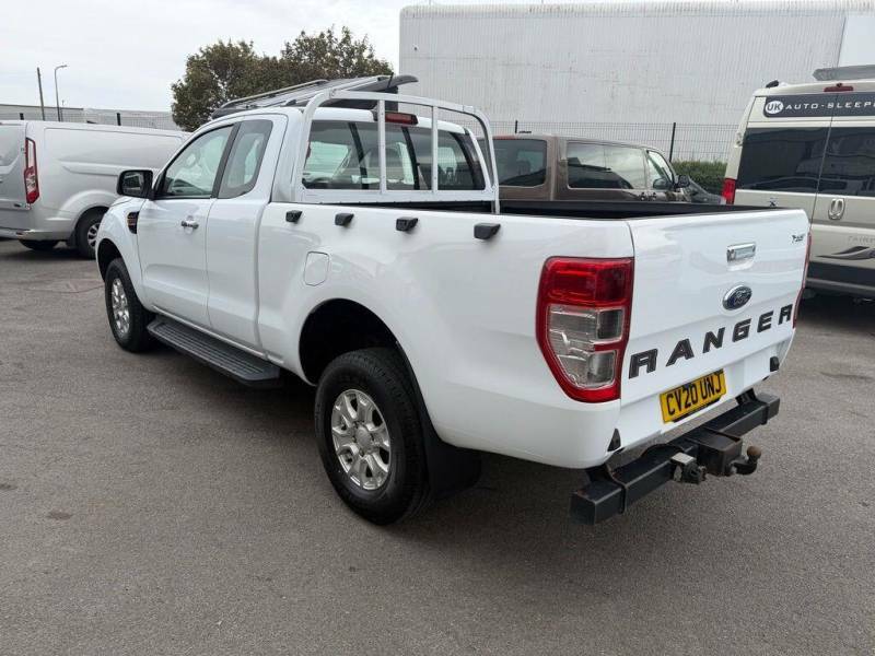 Ford Ranger Pick Up Super Xlt 2.0 Ecoblue 170 - 2020 20 White #5