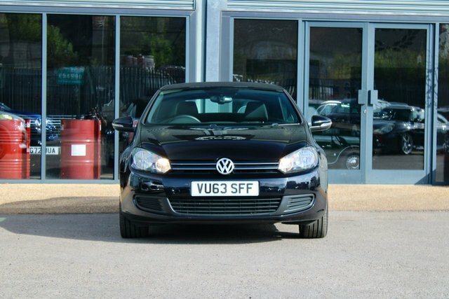 Volkswagen Golf 1.6 Tdi Bluemotion Tech Se Cabriolet Ma Black #4