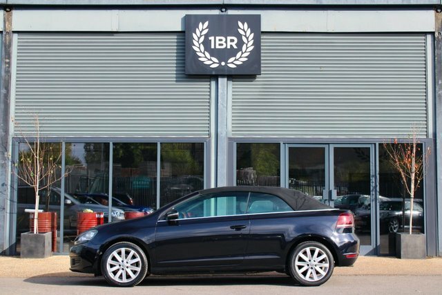 Volkswagen Golf 1.6 Tdi Bluemotion Tech Se Cabriolet Ma Black #3