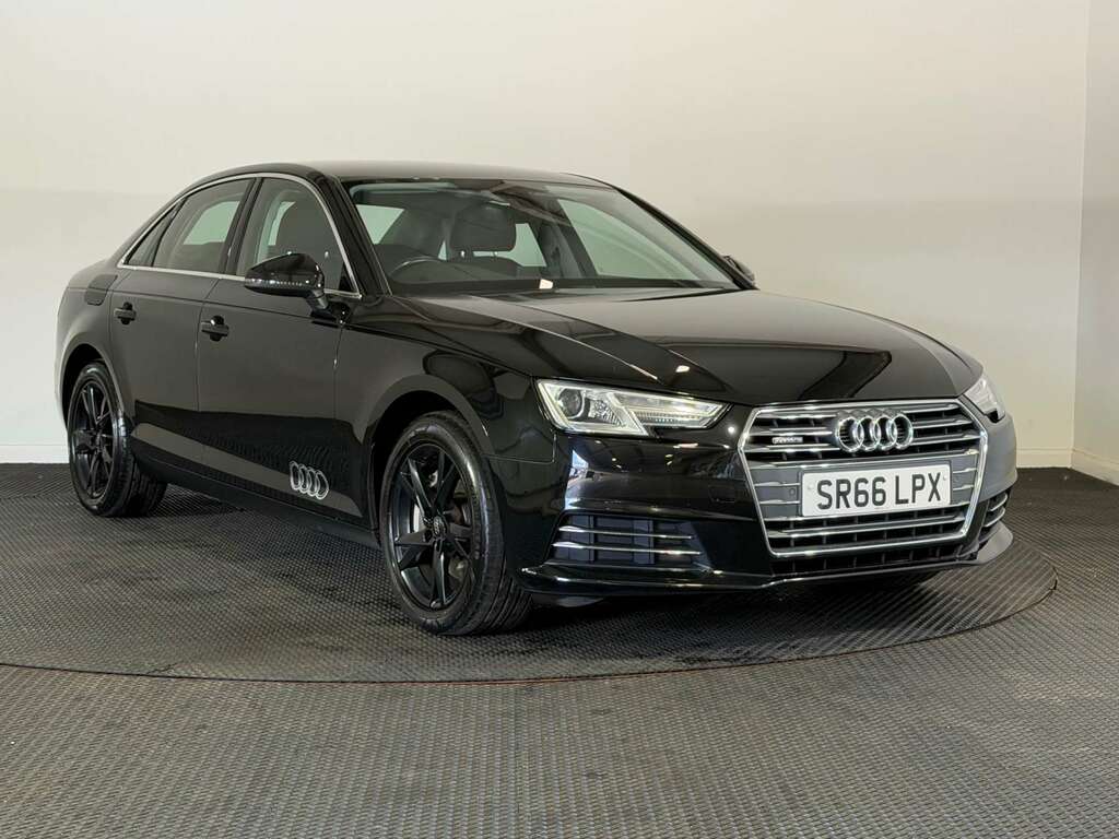 Audi A4 2.0 Tdi Sport Saloon S Tronic Quattro E Black